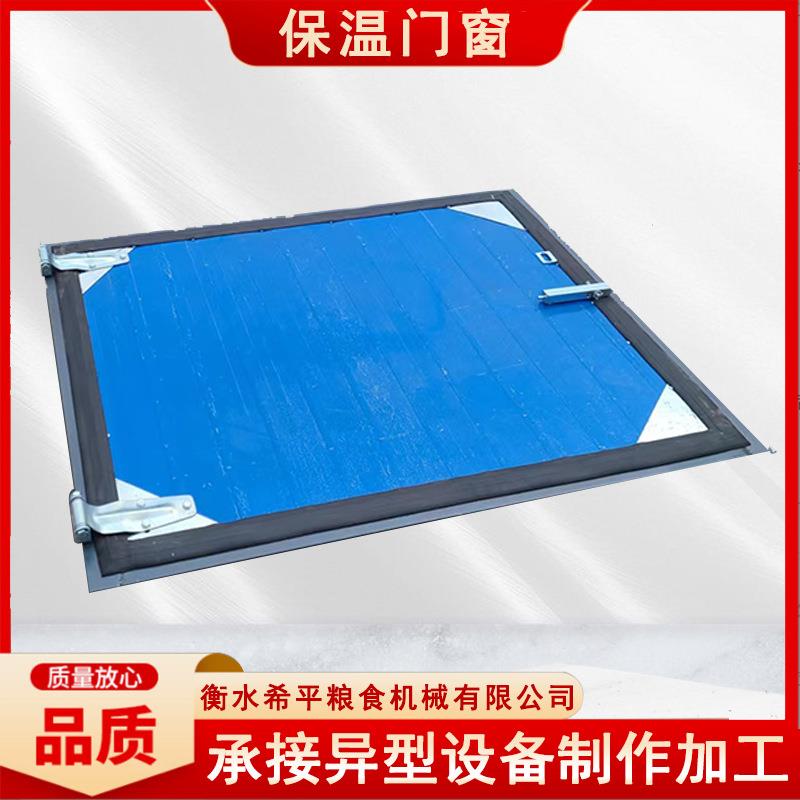 工业保温平开门工厂折叠推拉门厂房电动平移门车间小门密封保温门