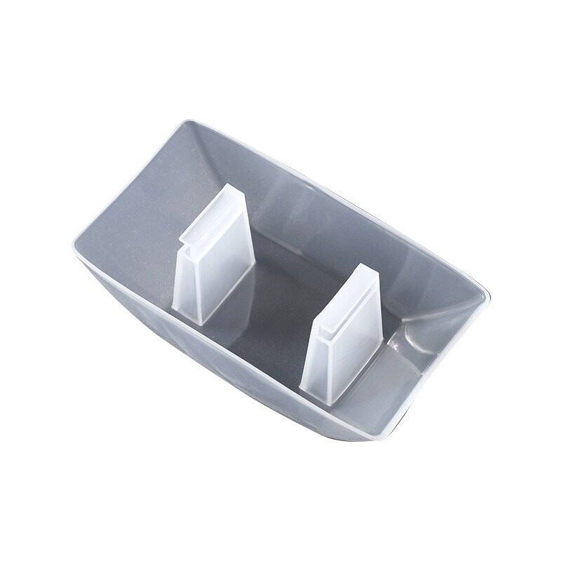 抽油烟机油杯通用方形耐用塑料漏斗油槽配件欧式设计实用接油盒