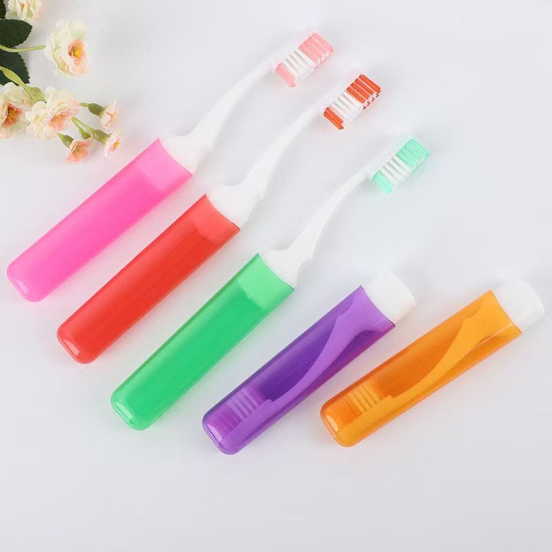 新款折叠牙刷成人软毛便携旅行装独立包装小巧方便随身携带实用礼