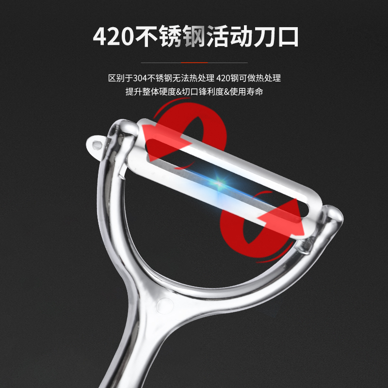 新款不锈钢削皮器厨房家用