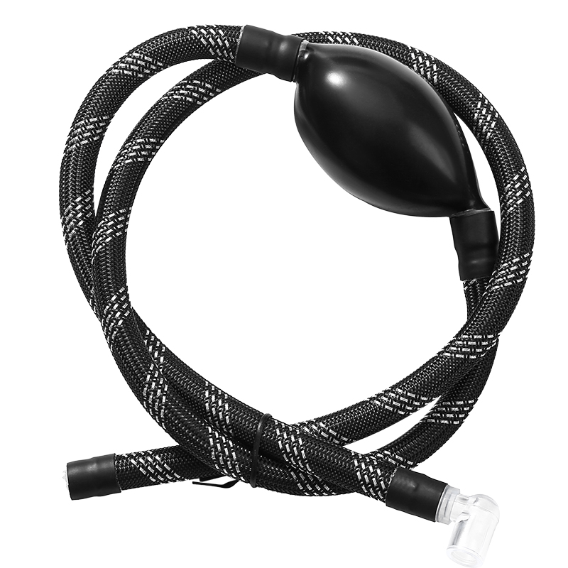 茶盘排水管编织软管带吸水球功夫茶具配件茶台下水管实用茶道零配