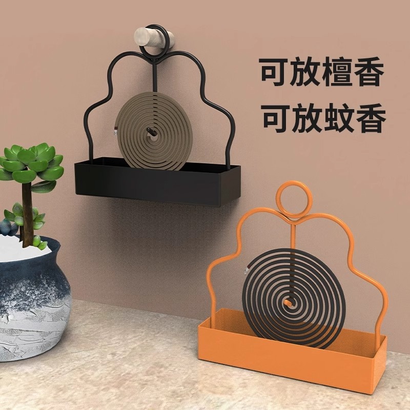 蚊香盘托创意铁艺蚊香檀香放置器
