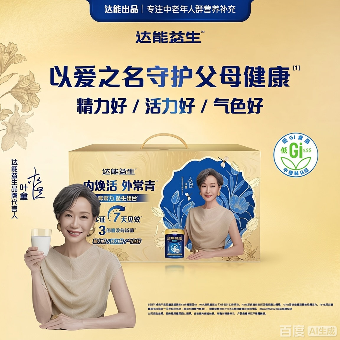 26年达能益生冕御力中老年奶粉图片
