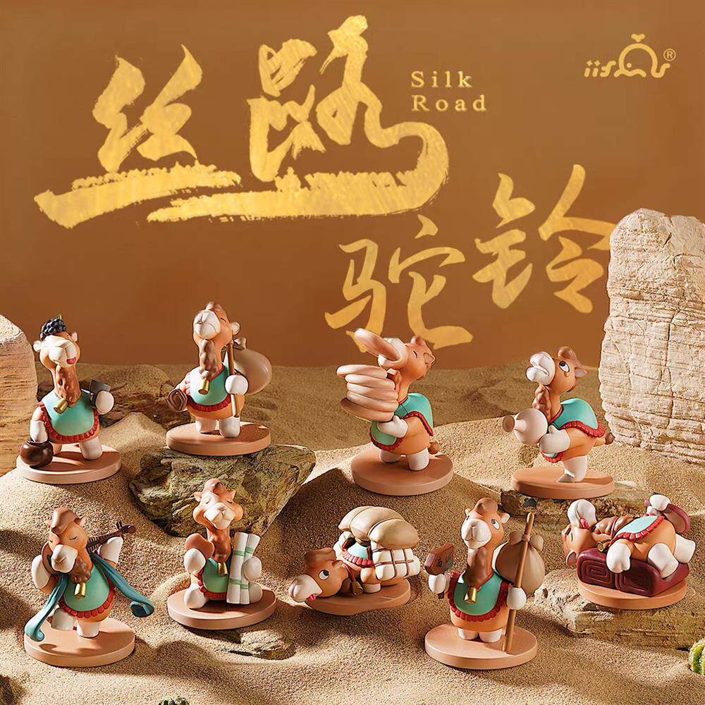丝绸之路驼铃传奇模型摆件