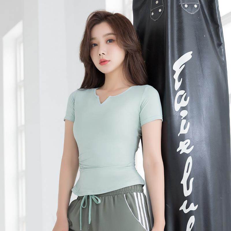 Fitness Clothes T-shirt Short Training Womens Running