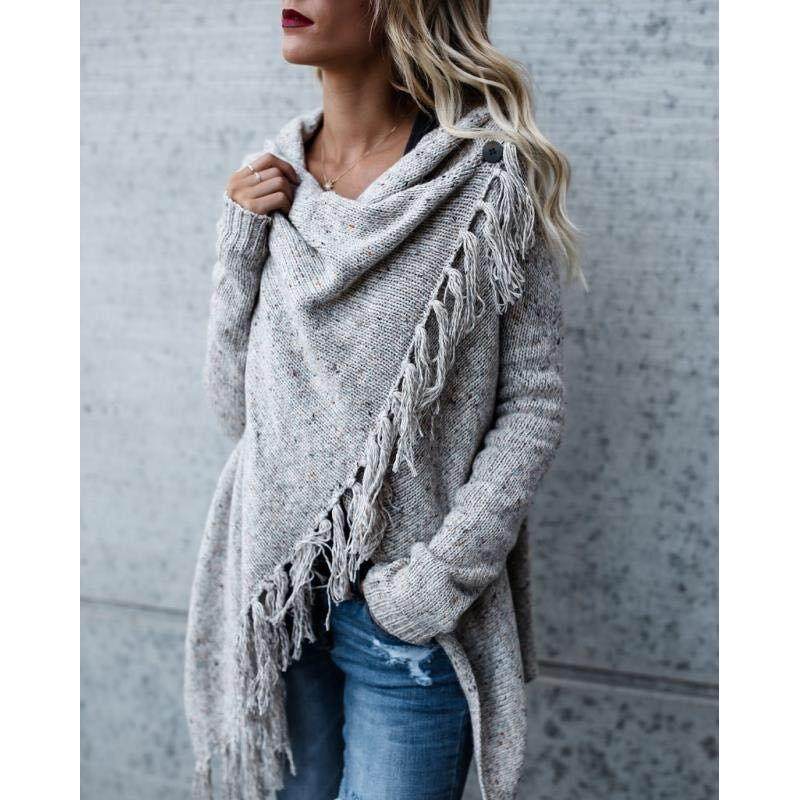 Mid-length slim fit fashionable Su diagonal style coat