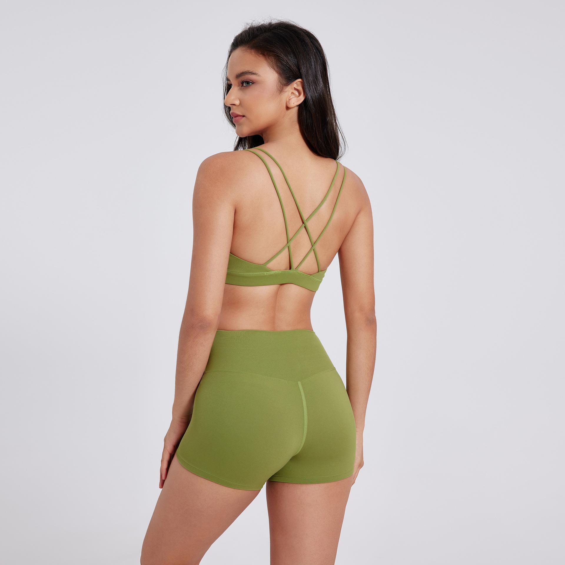 quick-drying fitness running bra women tight underwear