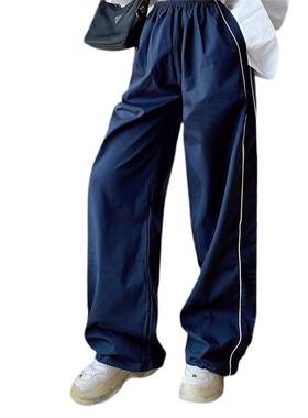 waist pants casual drawstrings on sides long both