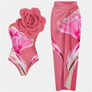 women One piece bubble chiffon set skirt large