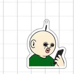 邦邦和玉智钥匙扣高颜值搞怪可爱书包亚克力包包装饰挂件闺蜜挂饰