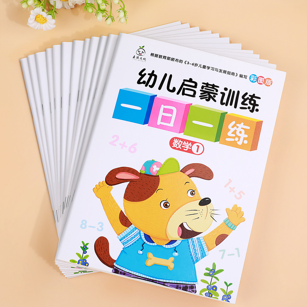 幼小衔接一日一练幼儿园大班升一年级数学算数拼音笔画笔顺练习册