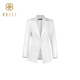 百丝气质穿搭V领显腰线西装 外套 高级女神范职业装 2023冬季 新品