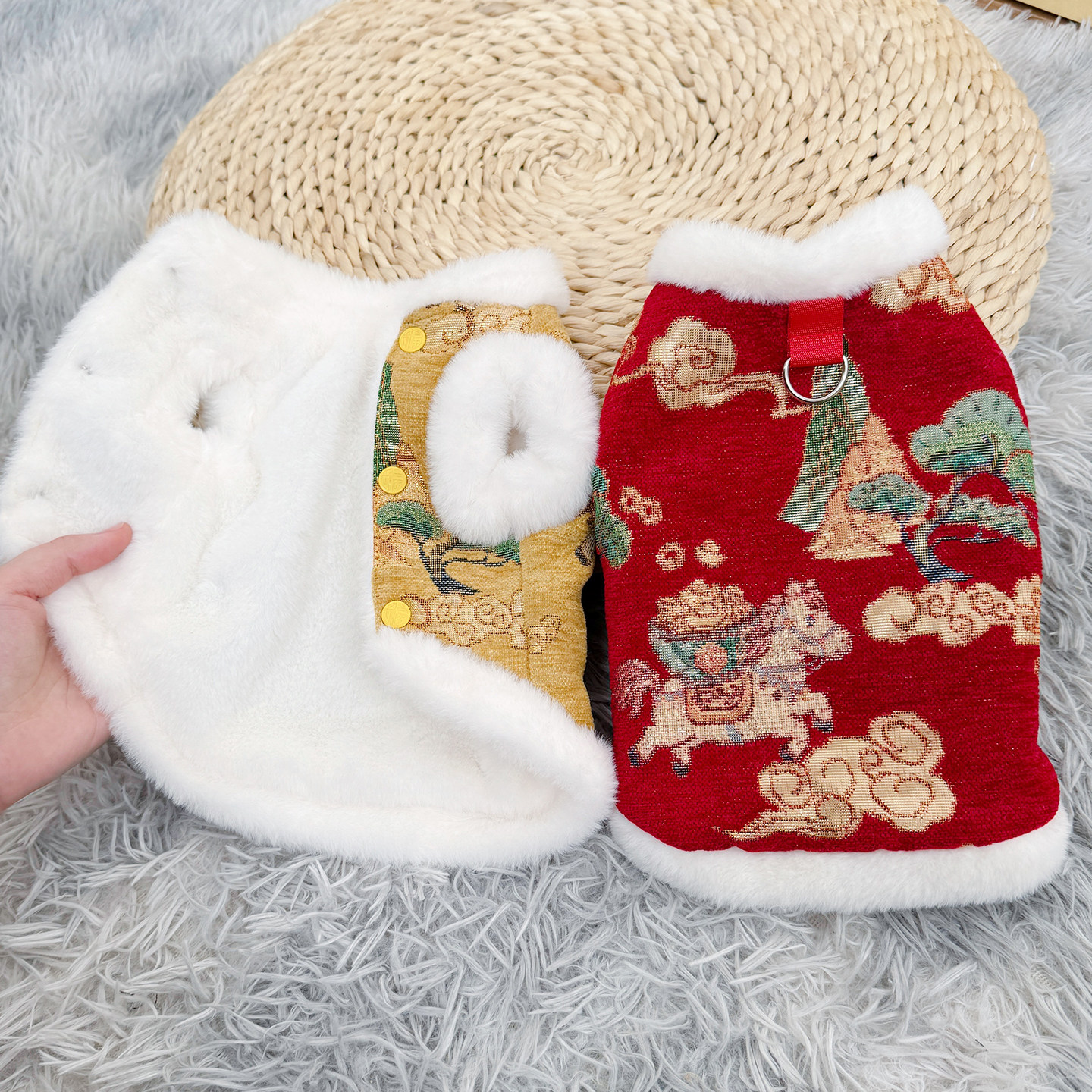 狗狗新年衣服冬小狗比熊冬装猫咪过年喜庆服装泰迪宠物冬季小型犬,宠物/宠物食品及用品,狗宠物服装/雨衣,淘宝优惠券,粉丝福利购,淘宝优惠卷