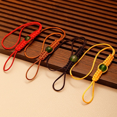 手工编制壶绳中式功夫茶道配绳紫砂壶盖绳子茶壶系壶绳茶杯绳绑壶