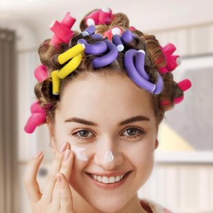 万能杠烫发隔热橡胶棒定型不伤发冷烫杠子工具海绵卷睡觉卷发神器