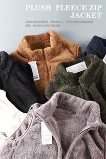 立领纯色坎肩情侣马甲背心 外贸尾货秋冬季 清新系列 日单珊瑚绒