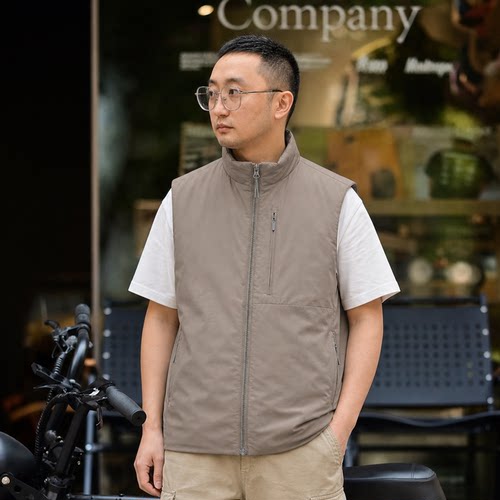 秋冬户外男士3M防风防泼水棉马甲