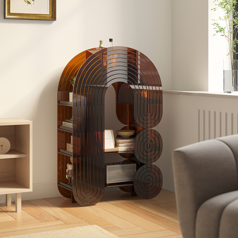 雅仆亚克力置物架法式壁炉玄关柜