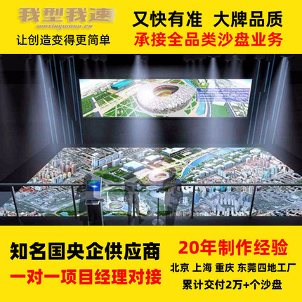 沙盘模型定制楼盘户型新能源工业园机械立体场景地形地貌重庆发货