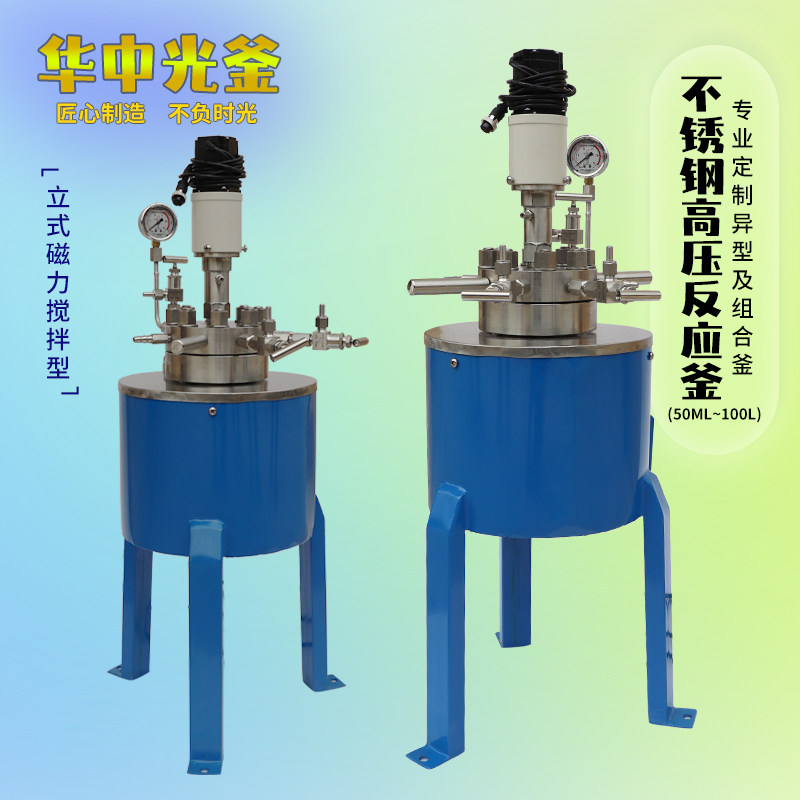 高压反应釜 台式微型磁力搅拌器 不锈钢机械磁力耦合搅拌器