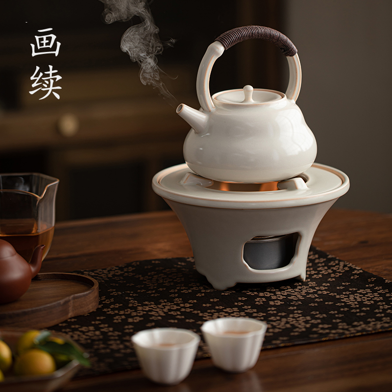 画续苏打釉-煮茶套装陶瓷