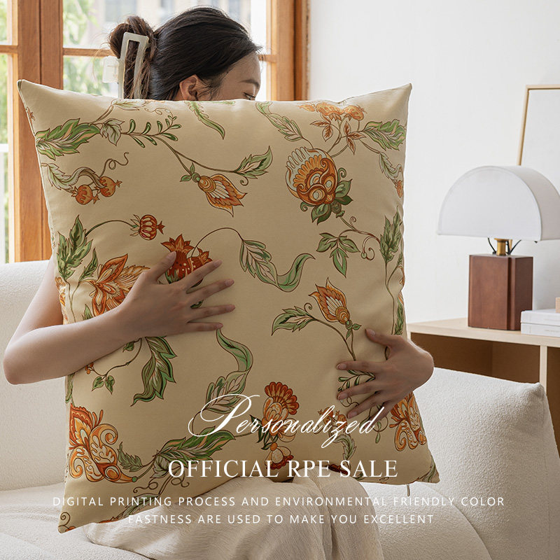 网红爆款抱枕套不含芯客厅沙发客厅床头超大型靠枕中古公主风靠垫