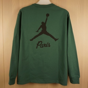 【现货】美版~JORDAN Paris 巴黎日耳曼联名男子运动休闲长袖T恤