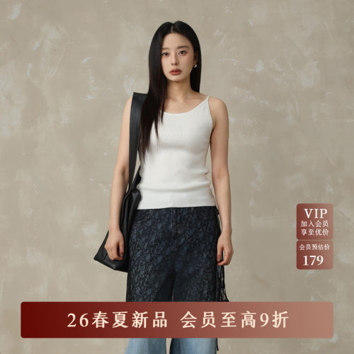 AIRIQI26春新款针织吊带背心