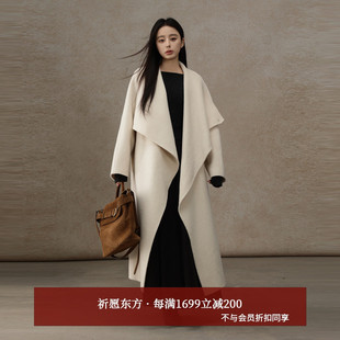 黑标BAIZHUO商场同款 休闲通勤立体剪裁毛呢外套AZ54DY540 25冬新款