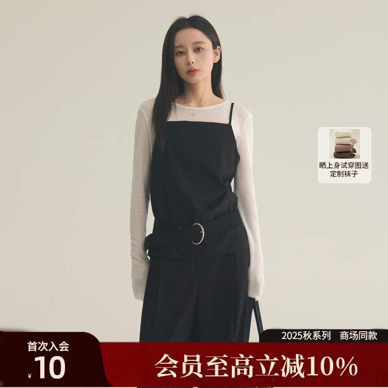 AIRIQI25秋新款休闲通勤背心