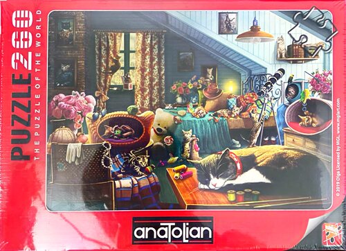 Perre Anatolian-午睡的小猫-260片-进口拼图益智解压