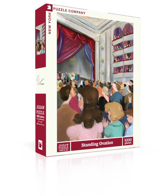 美国进口纽约客拼图-百老汇之夜-1000片正品益智解压烧脑玩具潮玩