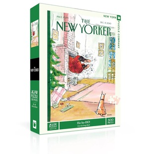 美国进口纽约客拼图-吼吼吼-500片-正品益智解压烧脑玩具潮玩
