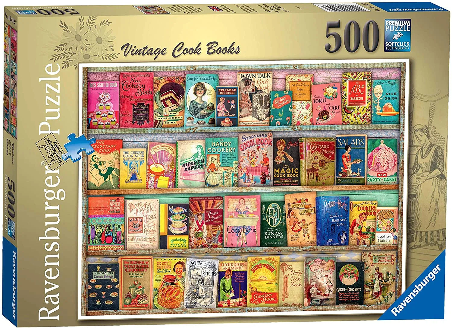 睿思古典烹饪书500片益智拼图