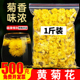 黄菊花茶正品 泡水 金丝婺源黄菊皇菊非黄山贡菊特级花草茶500g散装