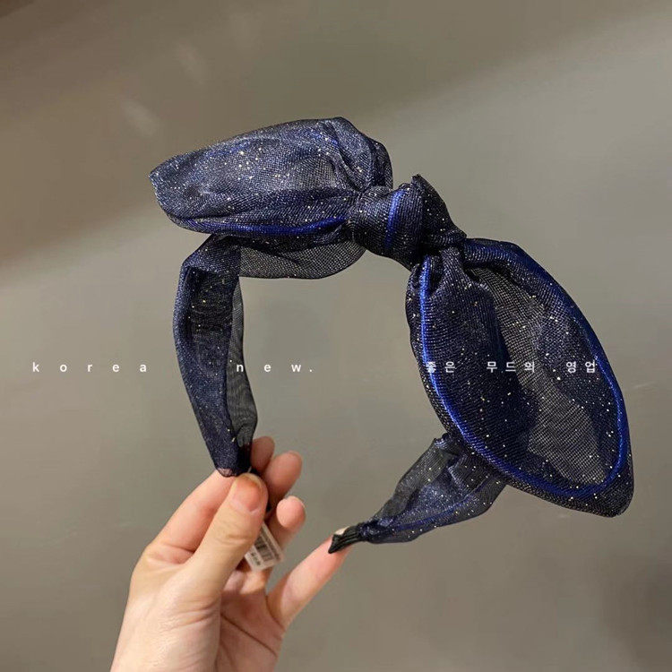 蝴蝶结发箍兔耳朵饰品韩国星光网纱发卡甜美日系发夹i可调节头箍,饰品/流行首饰/时尚饰品新,发饰,淘宝优惠券,粉丝福利购,淘宝优惠卷