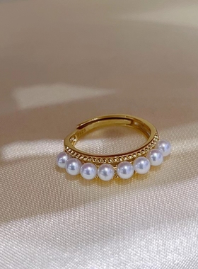 其他女纯银日韩金色戒指配件国产