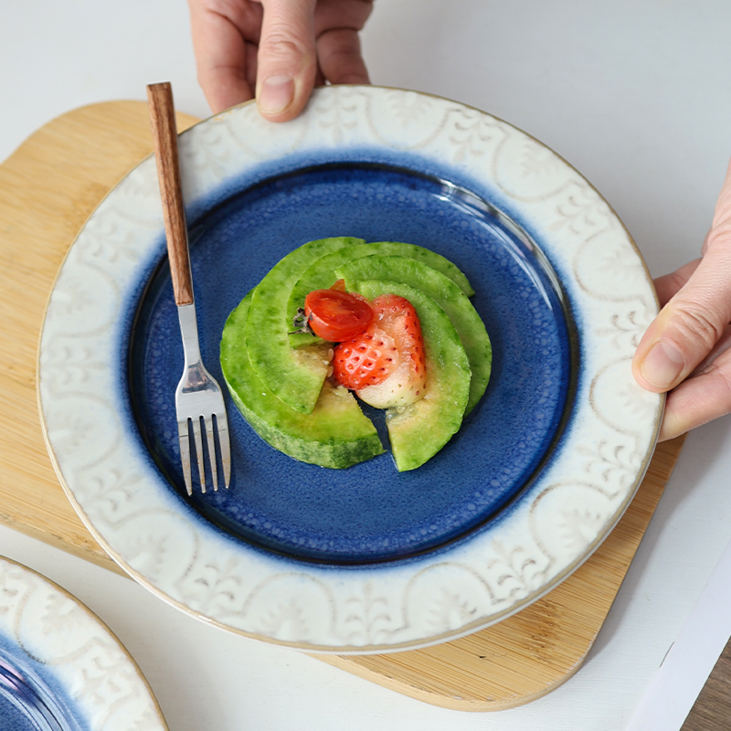 欧式创意餐厅西餐盘牛排盘