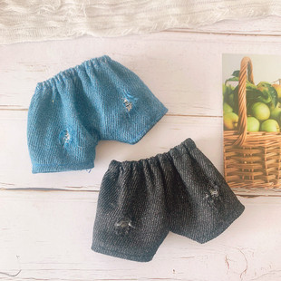 现货毛衣开衫破洞牛仔裤20厘米套装20cm娃衣明星娃娃换装替换衣服