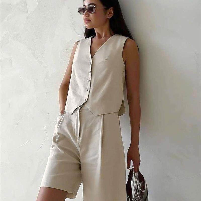 personality high casual all-match womens solid slim