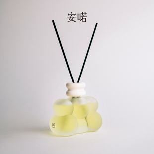 Aynoir栀子花香薰无火室内清新持久净化空气房间熏香白兰藤条香氛