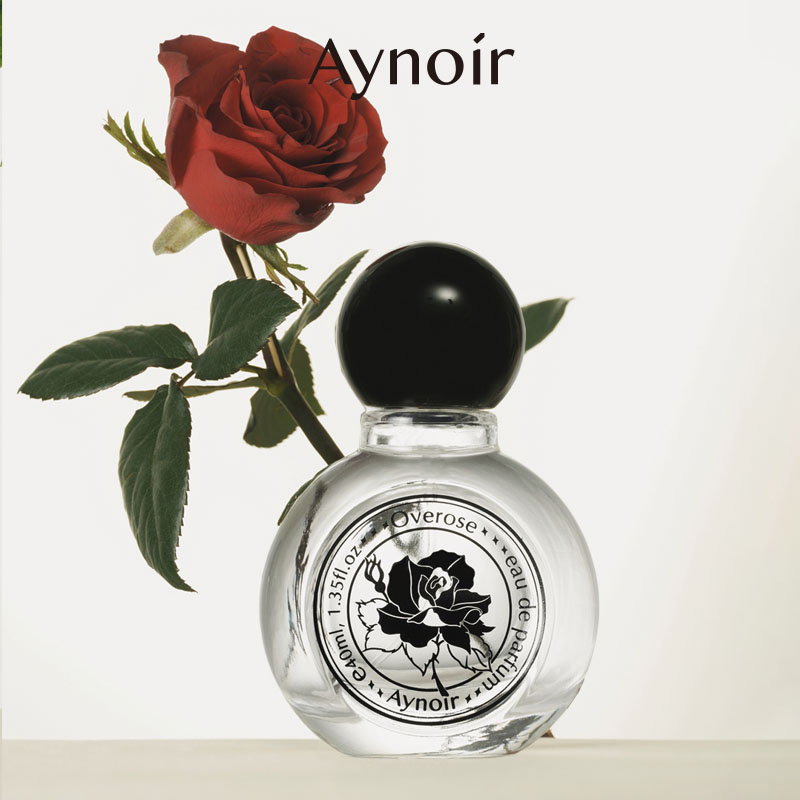 新鲜饱满的荔枝玫瑰香水