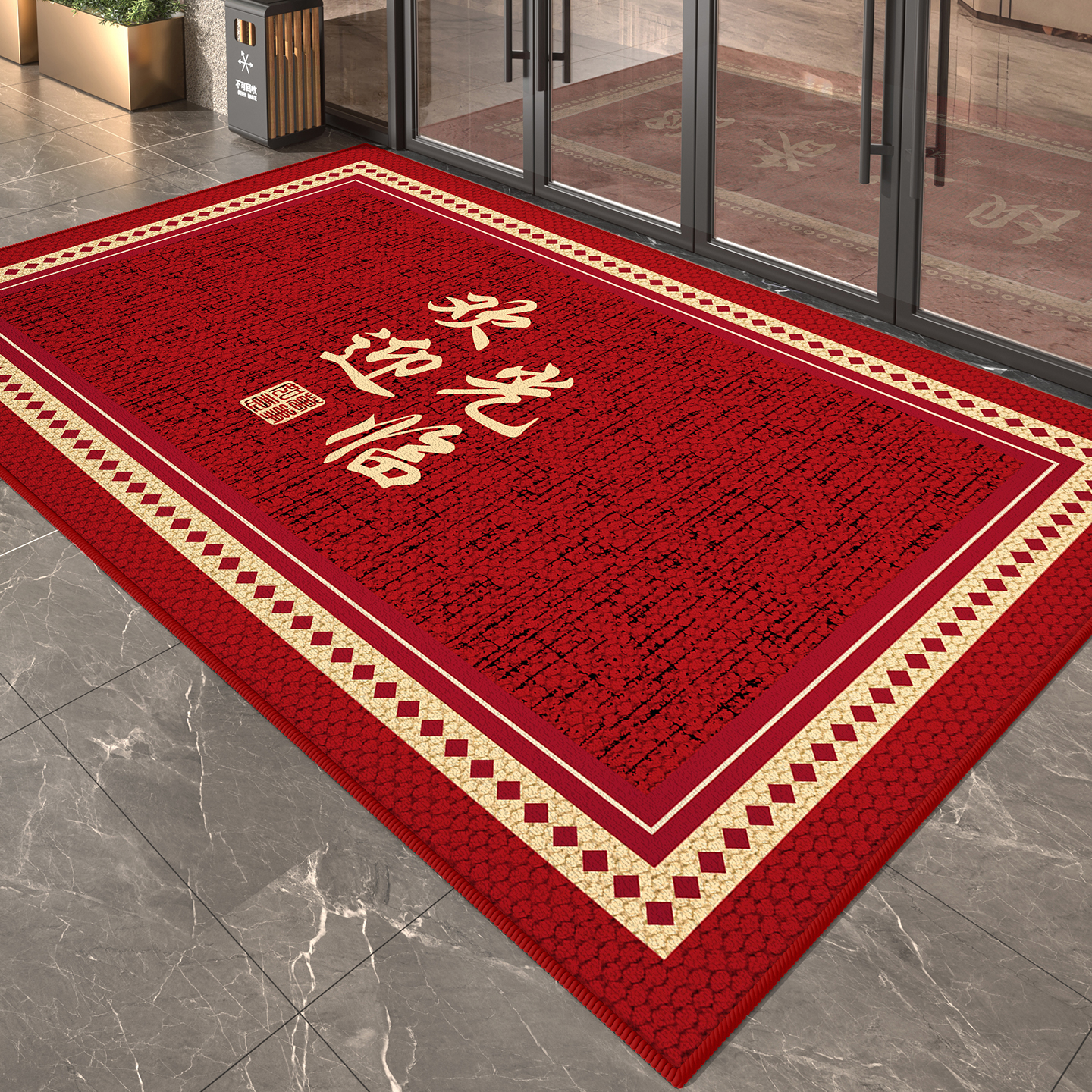防滑耐磨迎宾地垫富梦尚店铺引流