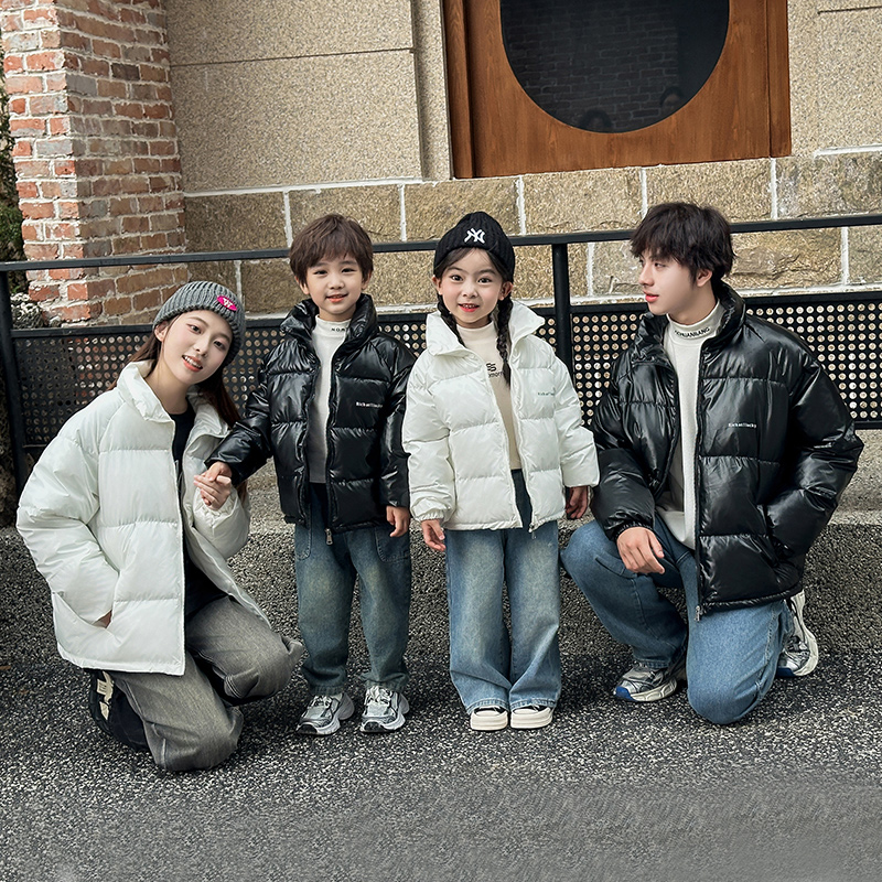 【大潘专享】【顾奈】木木屋亲子黑金免洗棉服