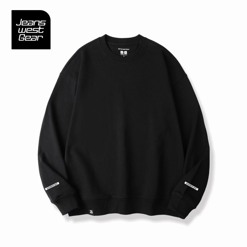 宽松休闲字母长袖纯棉卫衣男女装