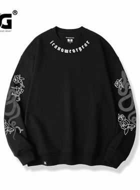 JG男装大码品牌蛇年图案长袖卫衣男女大红色本命年2025新年衣服