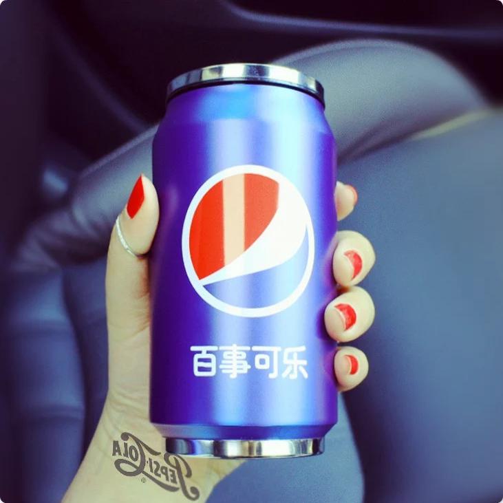 创意易拉罐保温杯抖音网红水杯子