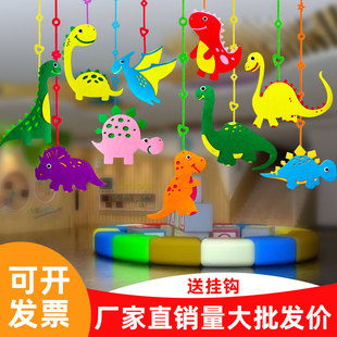 幼儿园吊饰走廊悬挂物店铺吊顶装饰挂件天花板儿童房云朵雨滴挂饰