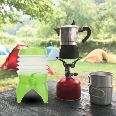 5.5L Camping Water Bottle Portable Travel Folding Water Cup