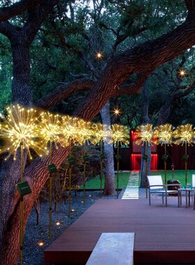 christmas lights Fairy light solar powered starburst lights